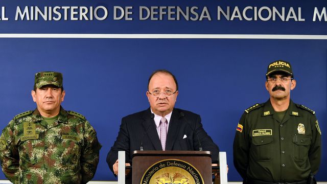 Le ministre colombien de la défense - Juan Fernando Cristo