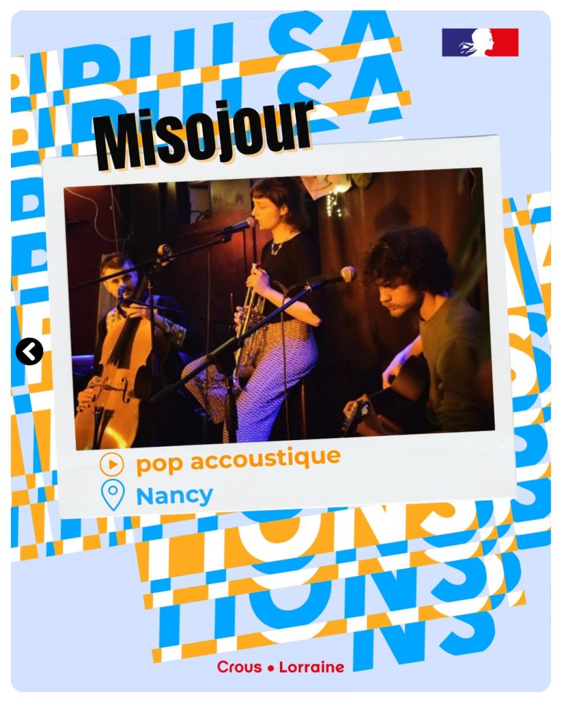 Musique : Misojour remporte le Tremplin Pulsation !